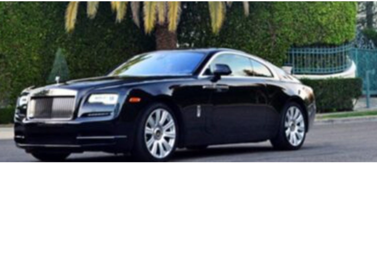 Hire the Rolls Royce Wraith in Dubai